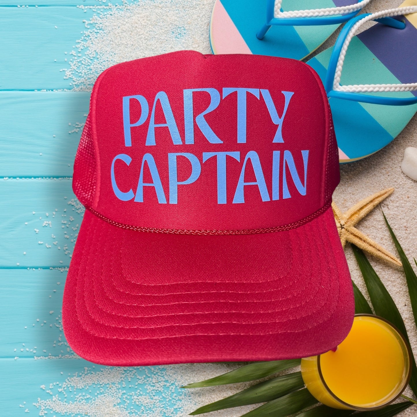 Party Captain Foam Trucker Hat