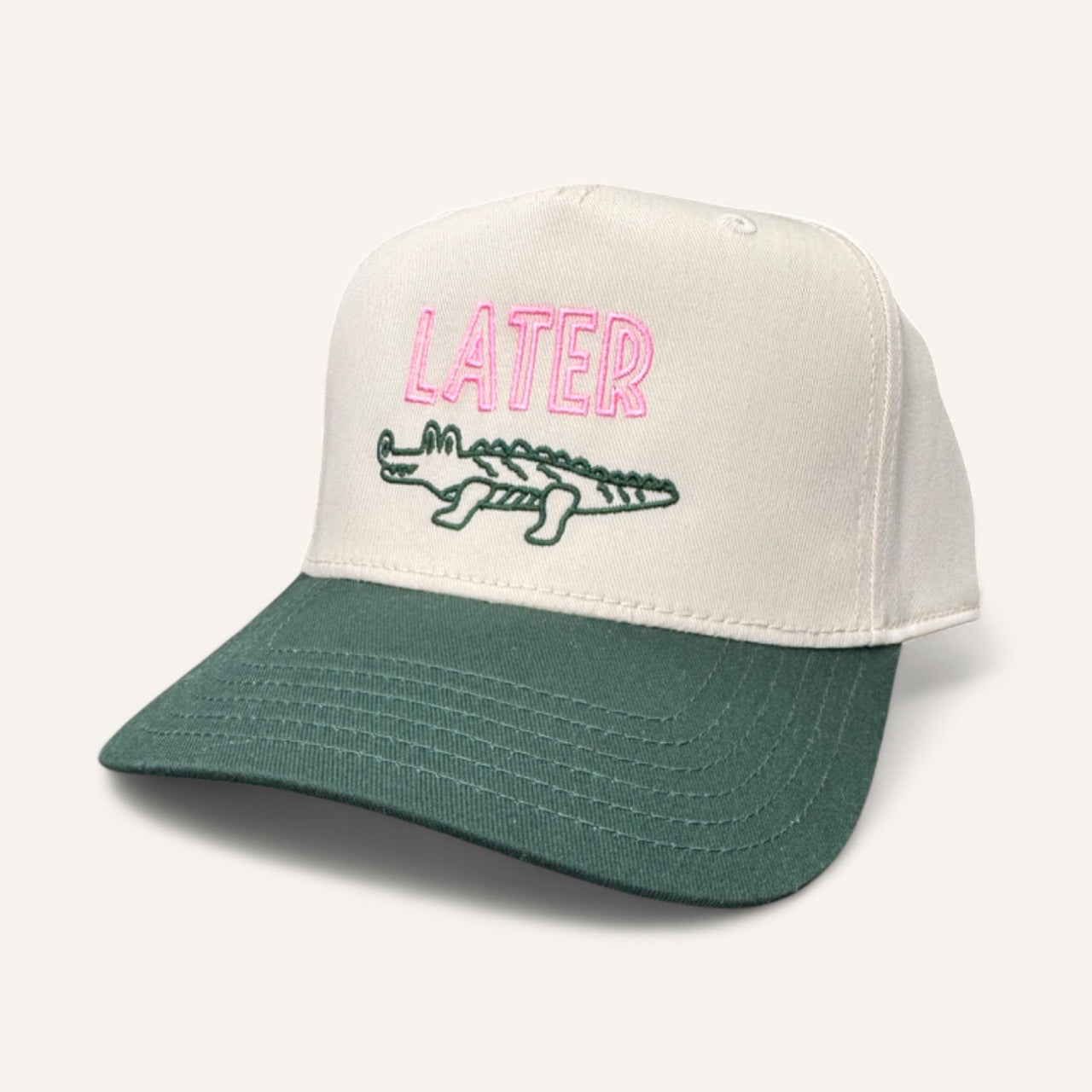 Later Gator Canvas Trucker Hat