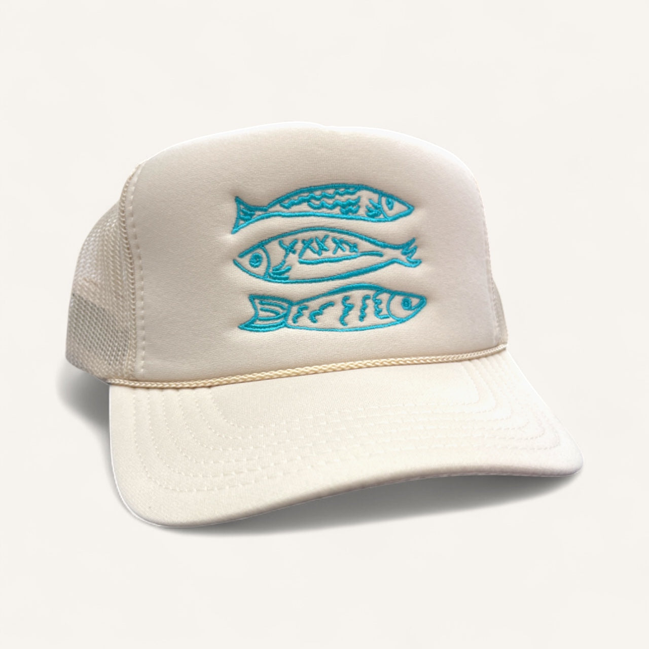 Three Fish Foam Trucker Hat