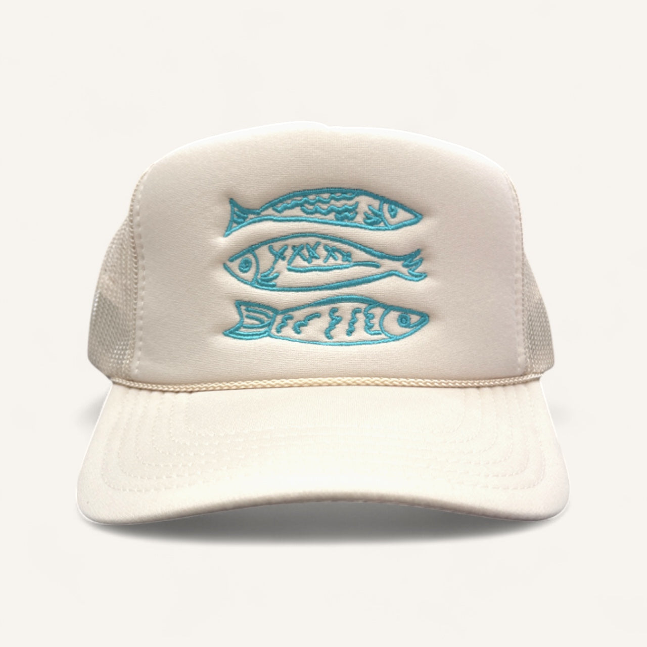Three Fish Foam Trucker Hat