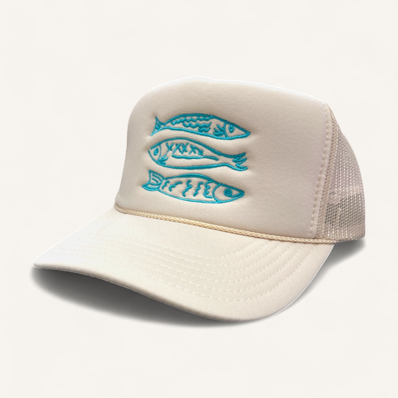 Three Fish Foam Trucker Hat