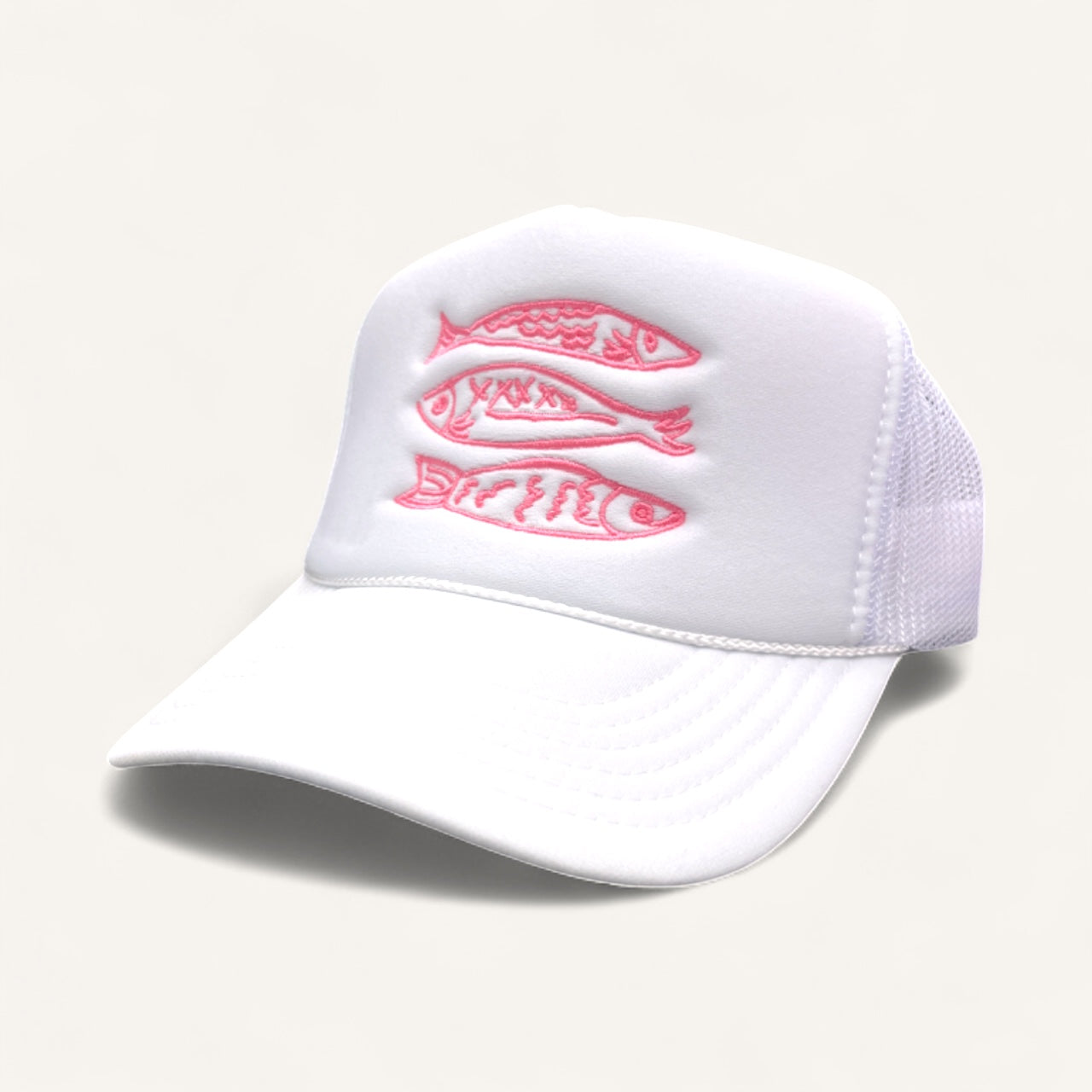Three Fish Foam Trucker Hat