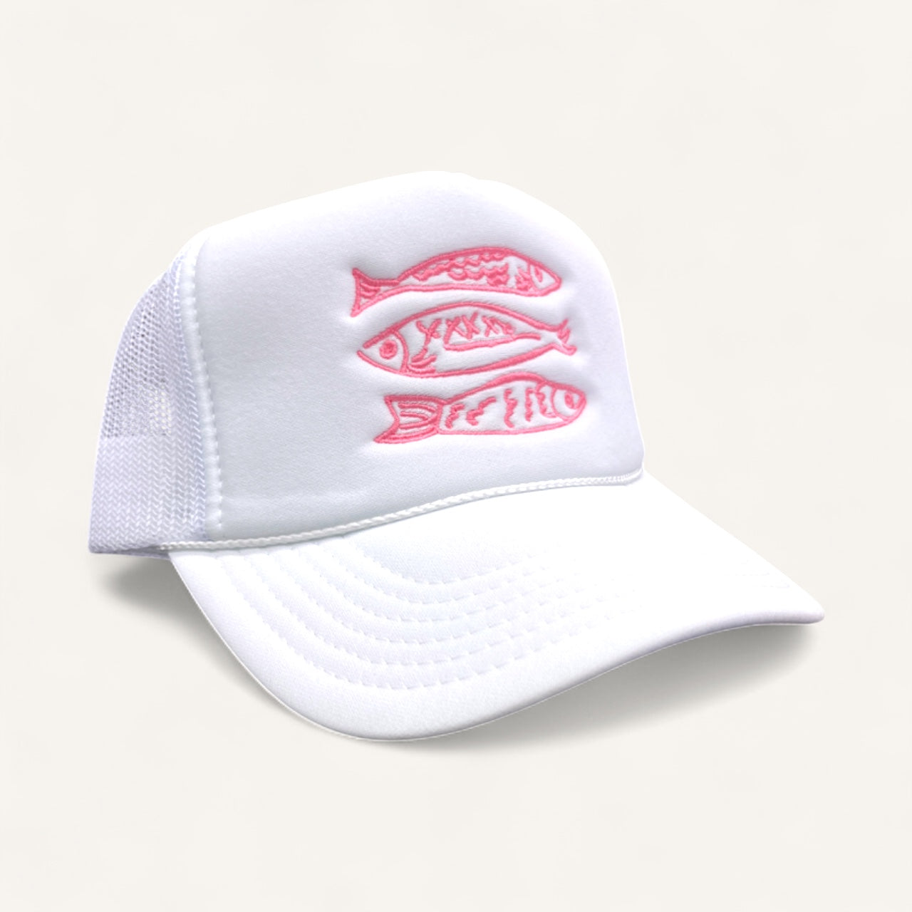 Three Fish Foam Trucker Hat