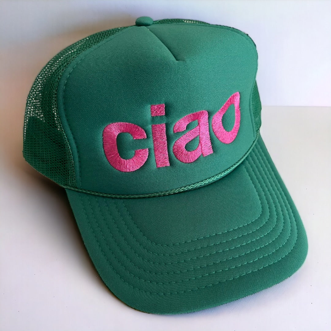Ciao Trucker Hat | Kelly Green