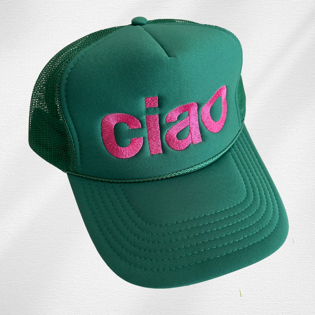 Ciao Trucker Hat | Kelly Green