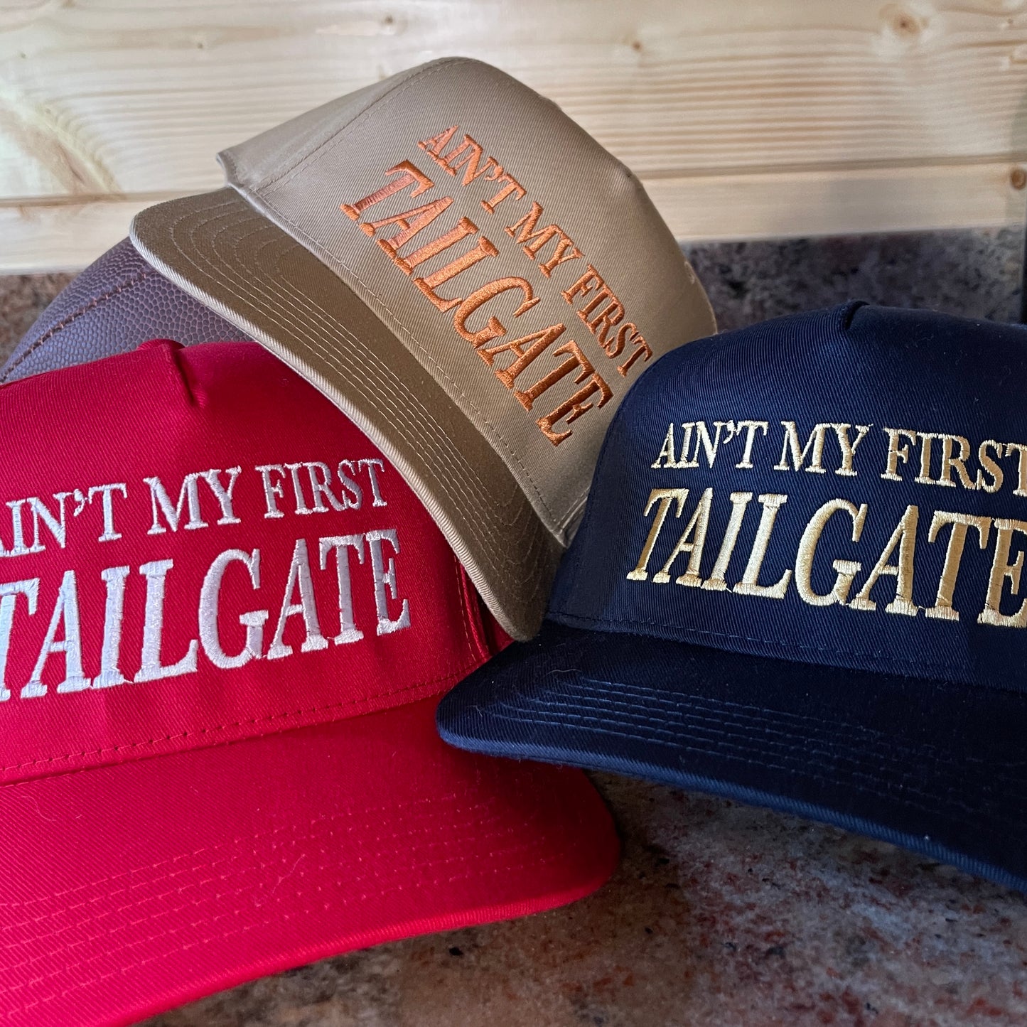 Ain't My First Tailgate Classic Trucker Hat | Customizable