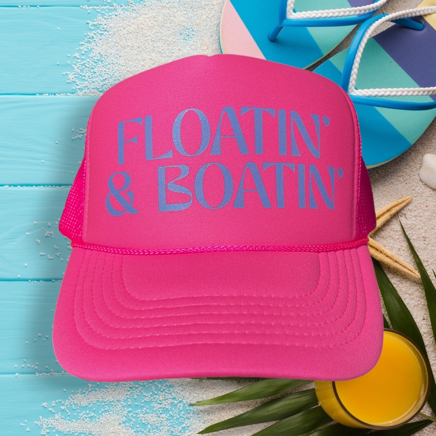 Floatin' & Boatin' Foam Trucker Hat