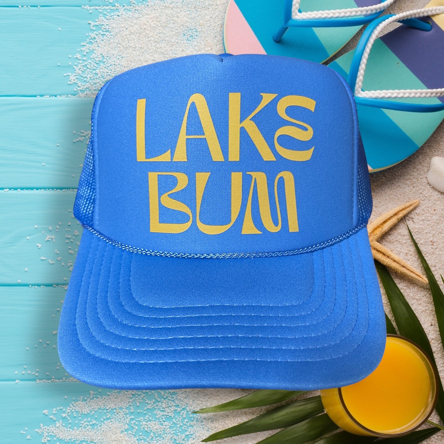 Lake Bum Foam Trucker Hat