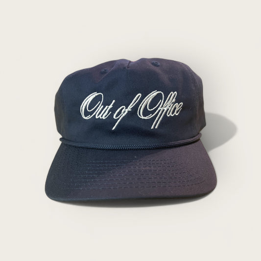 Out of Office | Relaxed Cotton Rope Cap