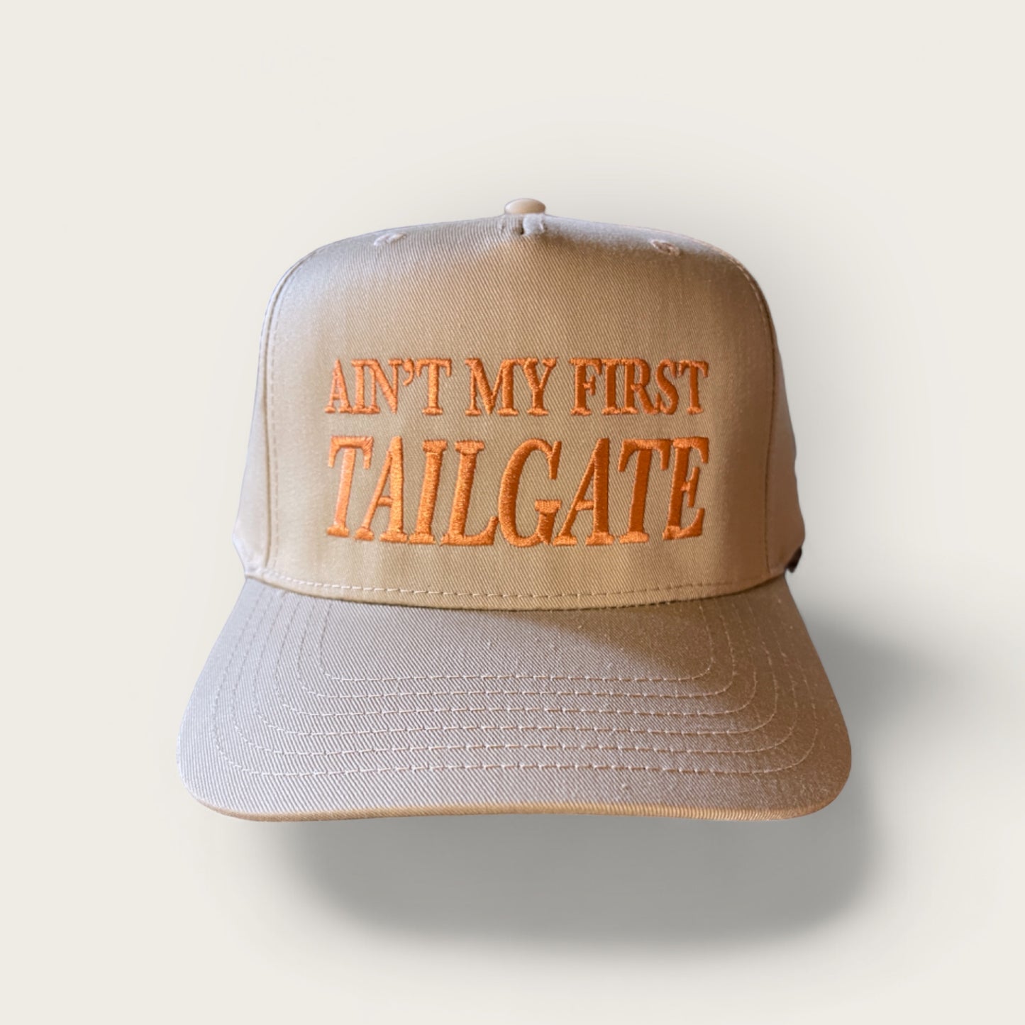 Ain't My First Tailgate Classic Trucker Hat | Customizable