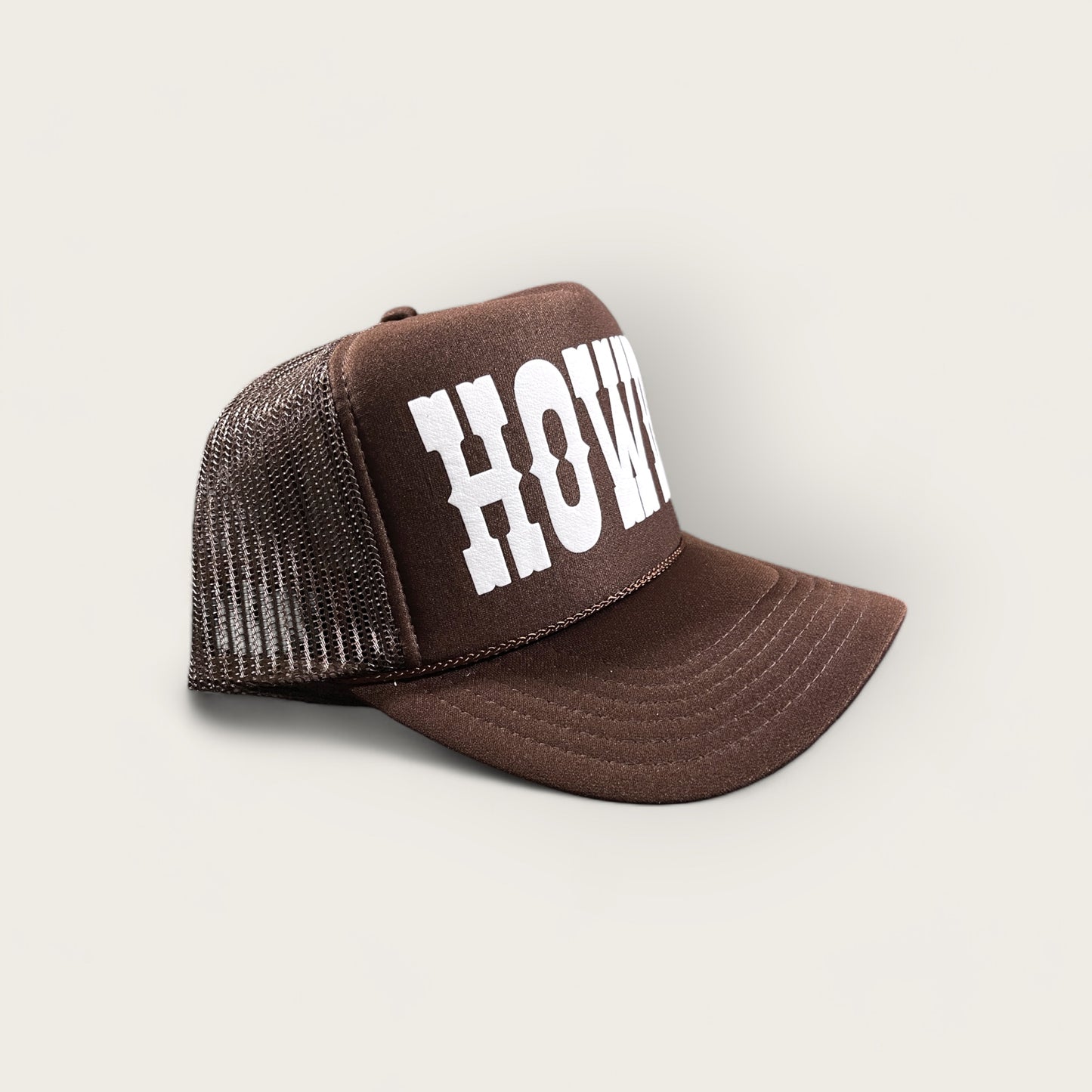 Big Howdy Foam Trucker Hat | Brown