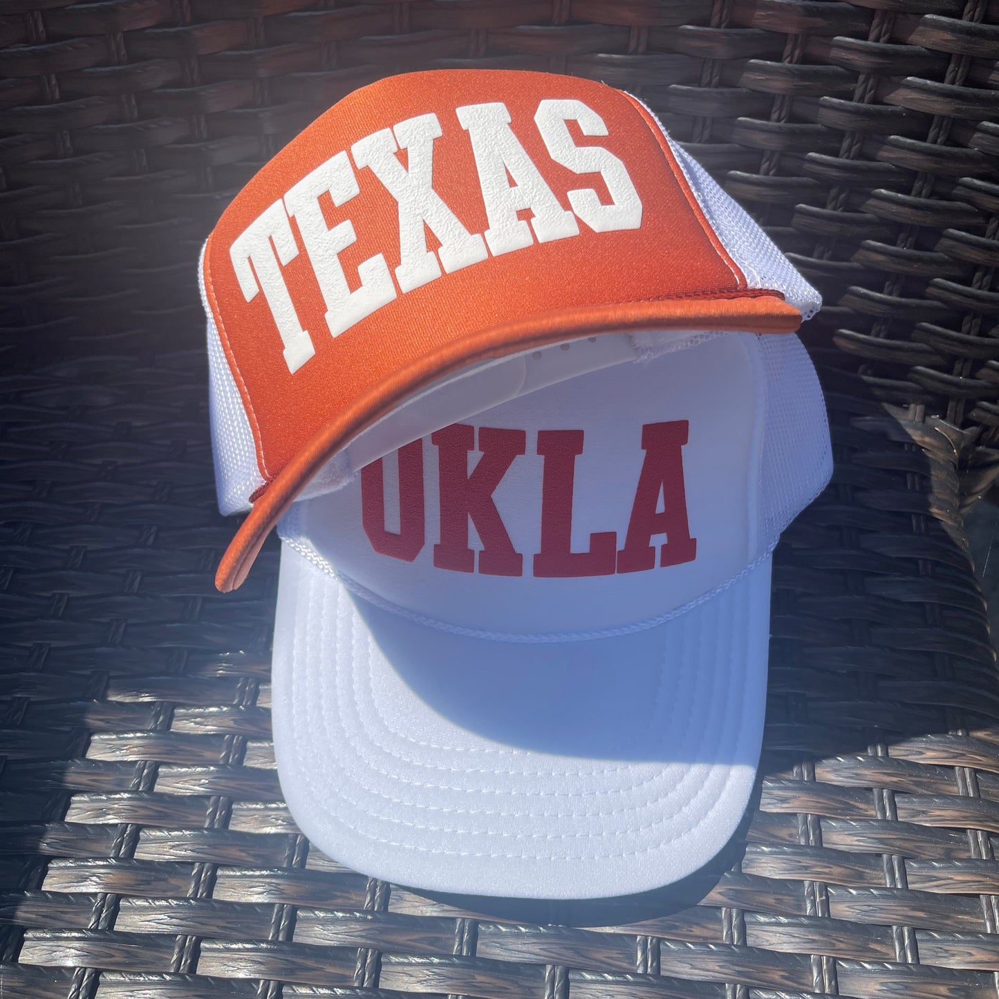 Texas Fan Trucker Hat | TX Orange/White