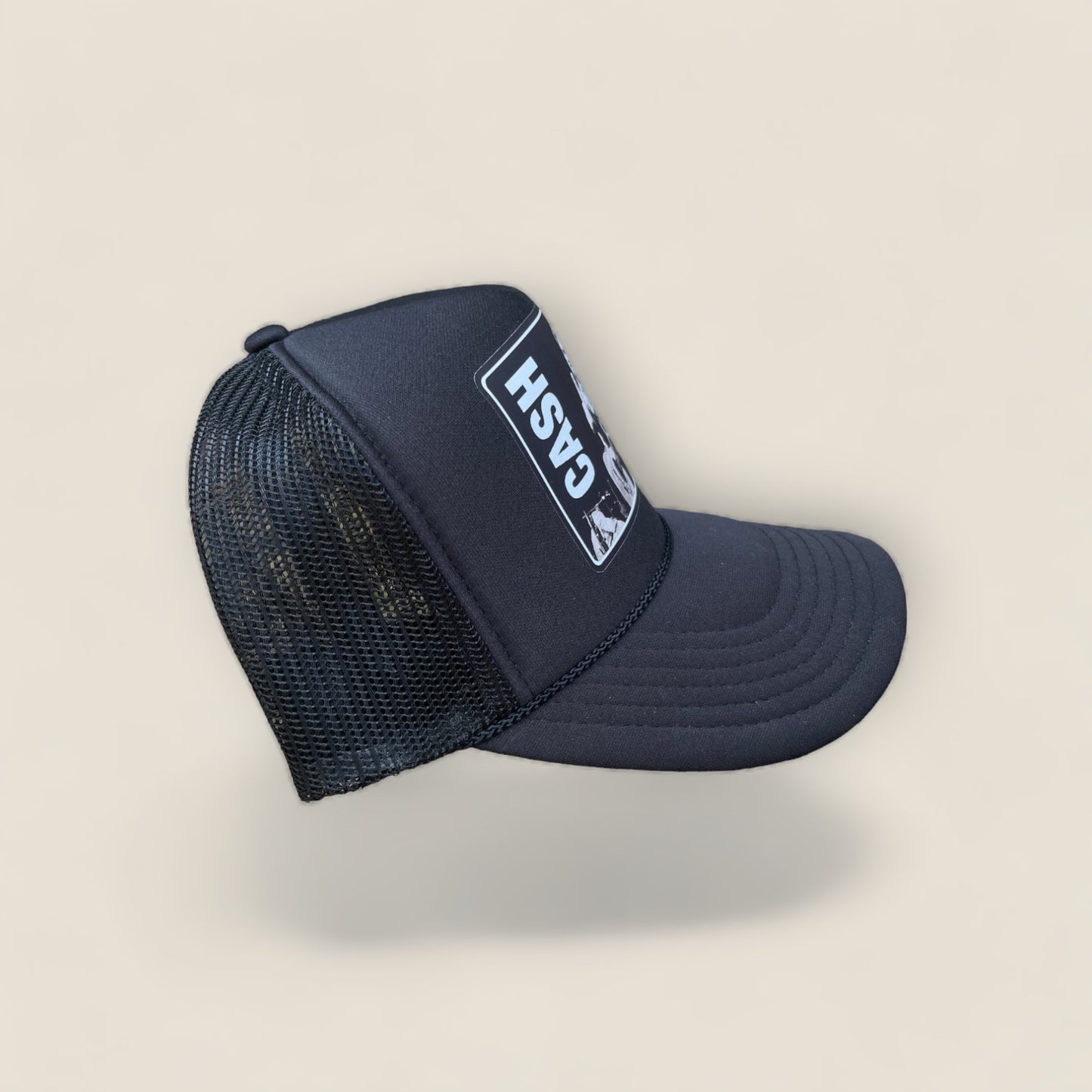 Johnny Cash Trucker Hat | Black