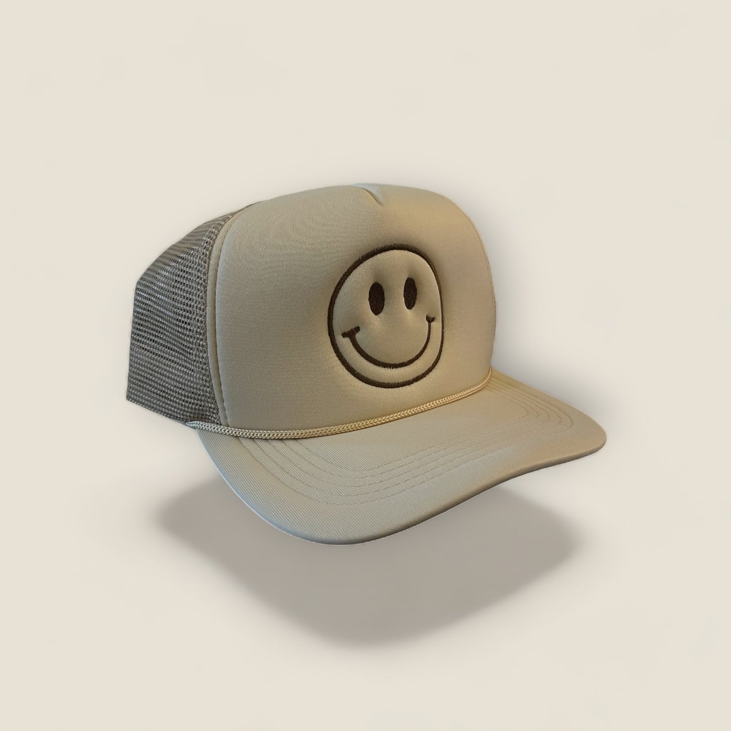 Happy Face Trucker Hat | Classic Smiley