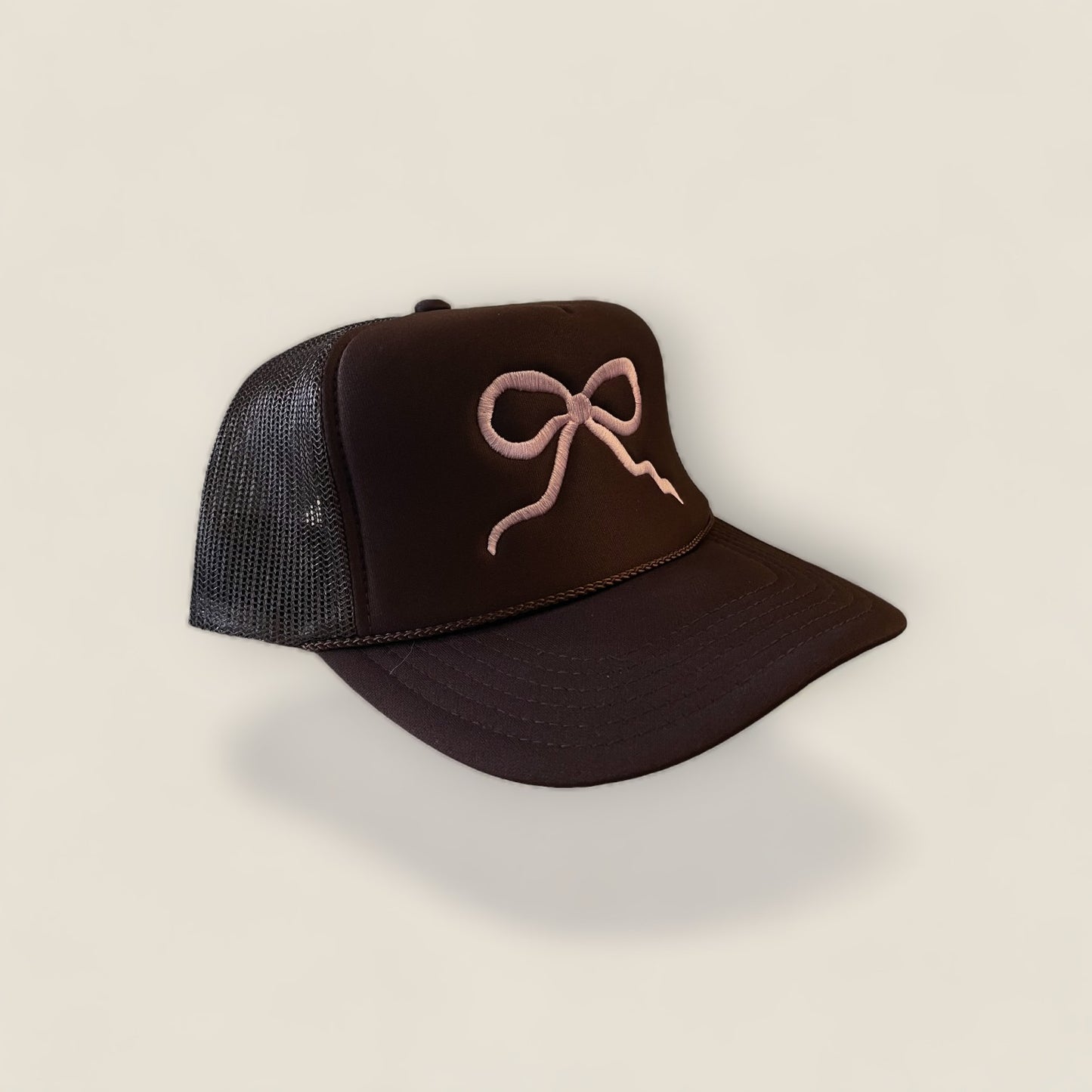 Pink Bow Trucker Hat
