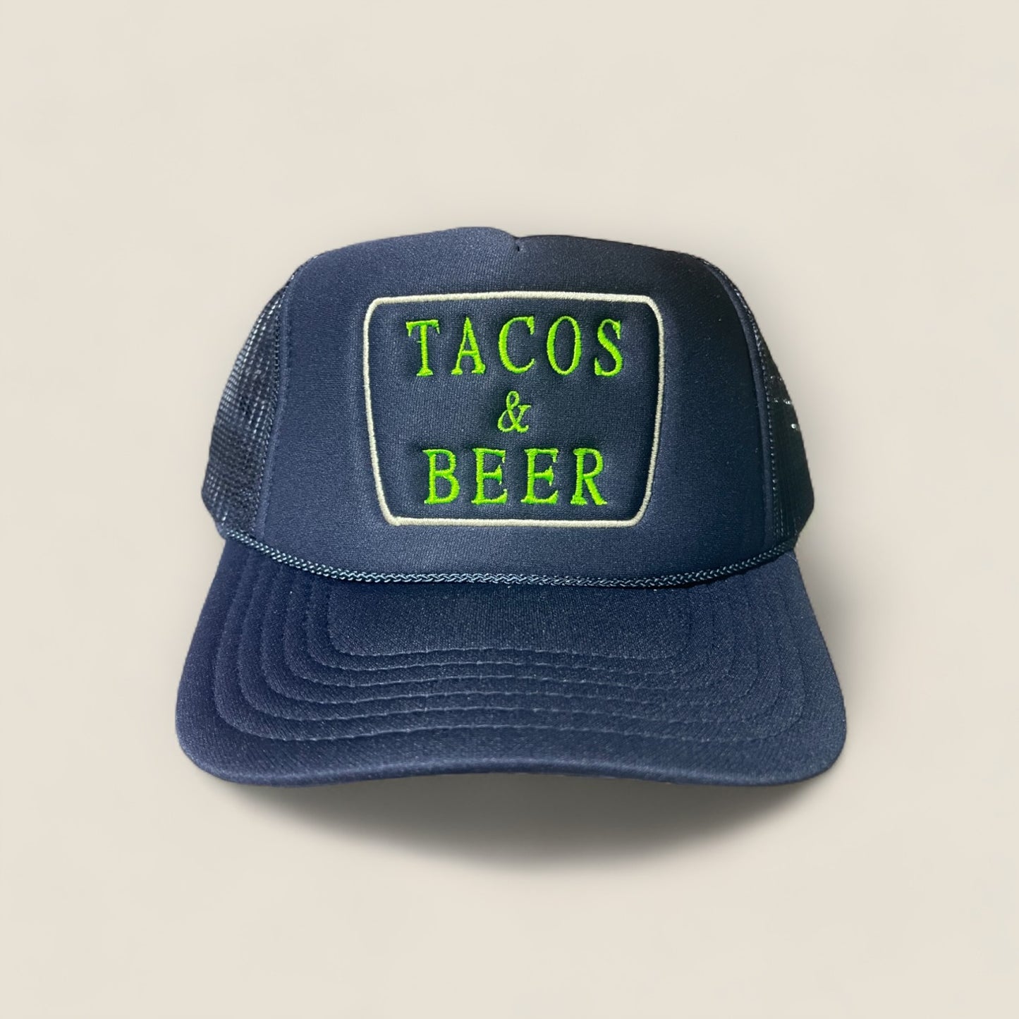 Tacos and Beer Trucker Hat | Navy