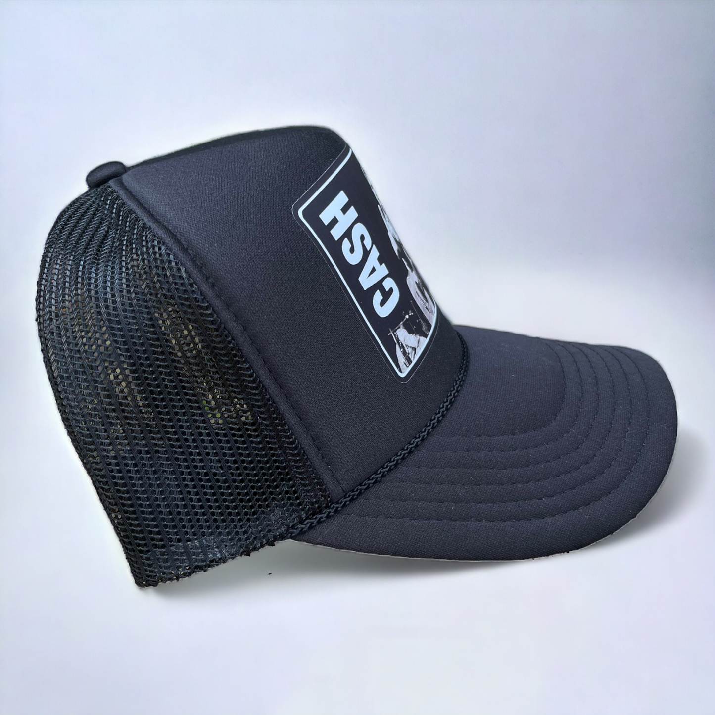 Johnny Cash Trucker Hat | Black