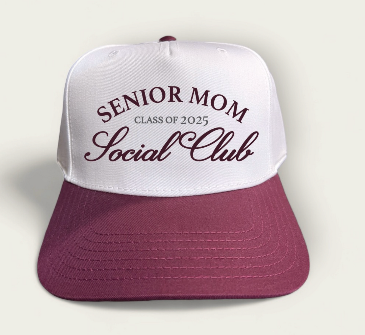 Senior Mom Social Club Trucker Hat